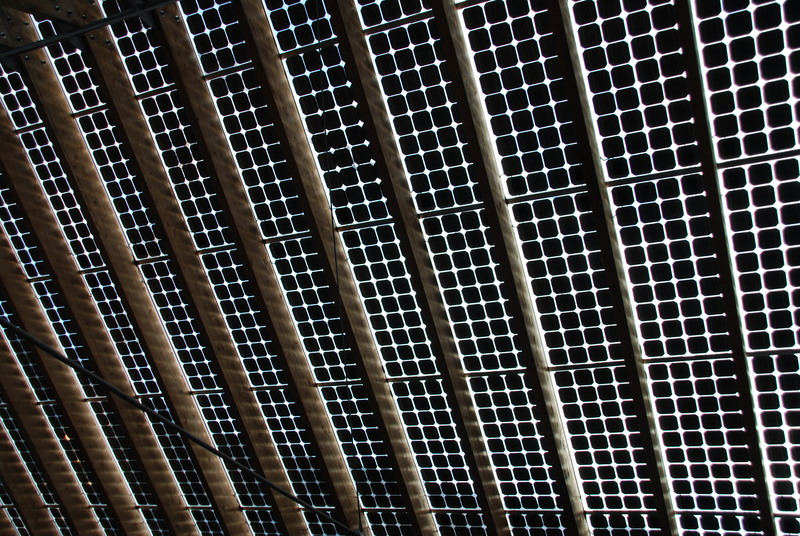 Solar Atrium at the Centre for Alternative Technology in Wales