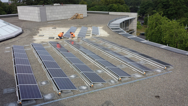 Novategra Flat Roof Installation