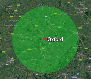 Exeo Energy Ltd - Location Map Oxford